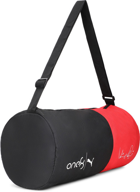 PUMA one8 Gym Bag Duffel Without Wheels Black-Red - Price in India |  Flipkart.com