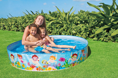 INTEX Fun Swimming Pool-6ft Inflatable Swimming Pool Price in