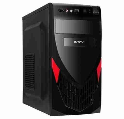 Intex Network Interface Usb INTEX USB Cabinet with SMPS(Black, IT-413) cabinet Cabinet with USB 2.0 ...
