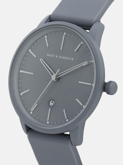Mast & Harbour our Unisex Grey Analogue Watch MFB-PN-PF