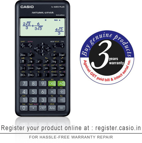 CASIO FX-82ES Plus 2nd Edition Scientific