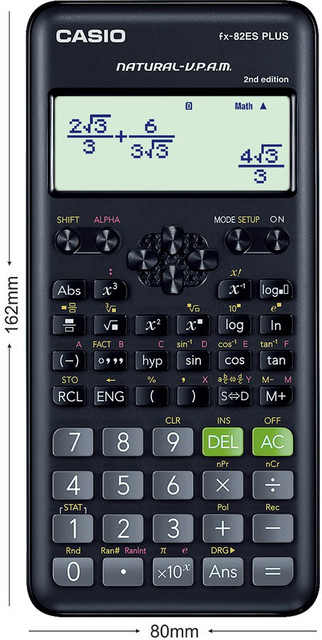 CASIO FX-82ES Plus 2nd Edition Scientific