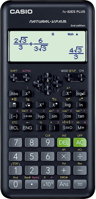 CASIO FX-82ES Plus 2nd Edition Scientific Calculator