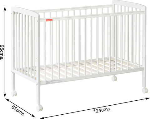 FISHER-PRICE Joy Crib with Mattress White Cot Buy baby Cot