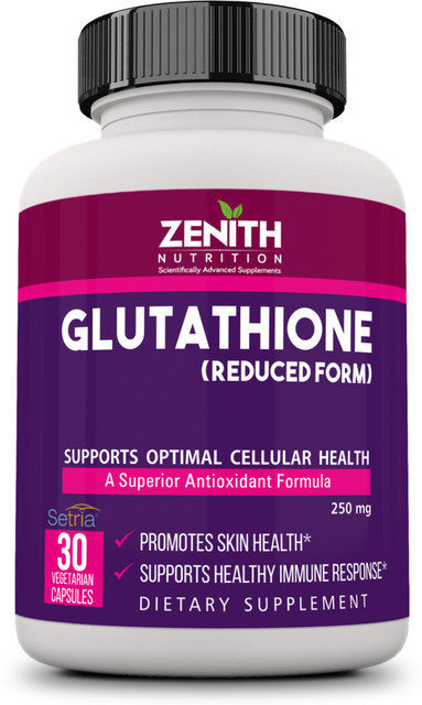 Zenith Nutrition Nutrition Glutathione 250mg 30 Nos Lab tested Price in India