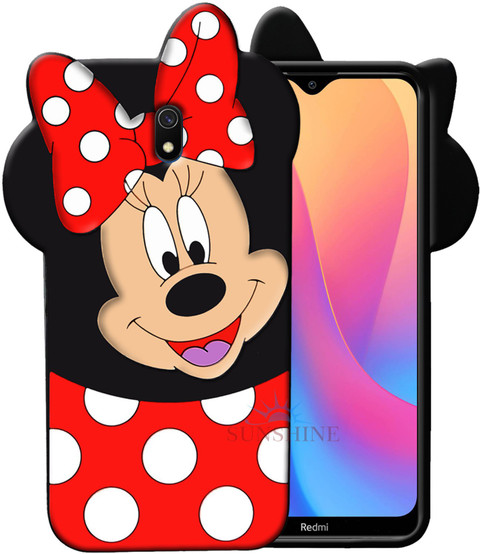 SUNSHINE Back Cover for Redmi 8a Mickey Mouse Soft Case Cartoon Series  Girlish Cute Silicone Case Cover Shell