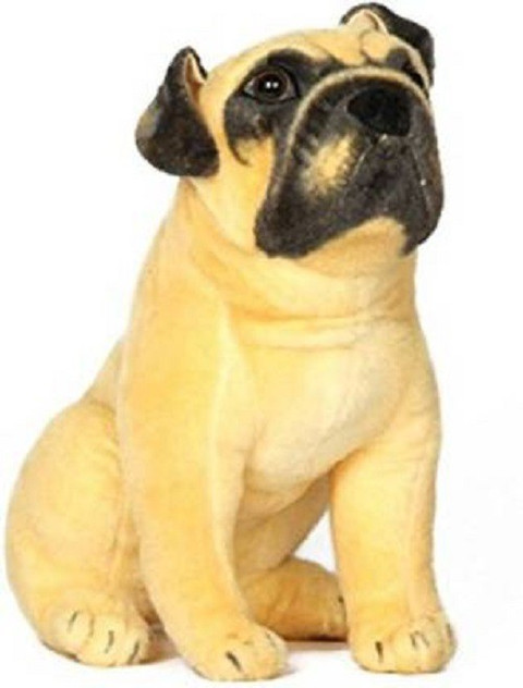 Saubhagye cute Beige PUG Dog/ Hutch Dog stuffed soft 25 cm 25