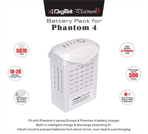 DIGITEK DJI Phantom Battery DIGITEK