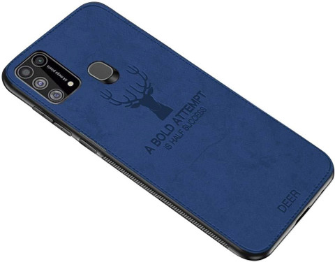 MOBILOVE Back Cover for Samsung Galaxy M31 F41 Deer Pattern