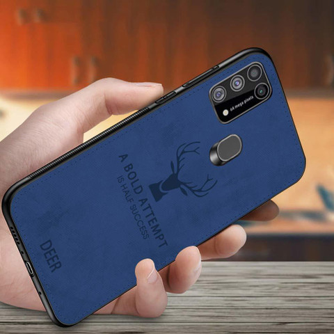 MOBILOVE Back Cover for Samsung Galaxy M31 F41 Deer Pattern