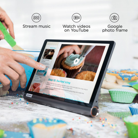 Lenovo Yoga Smart Tab YT-X705F タブレット本体 Lenovo Yoga Smart Tab (YT-X705F), 10.1 inch Tablet, Qualcomm