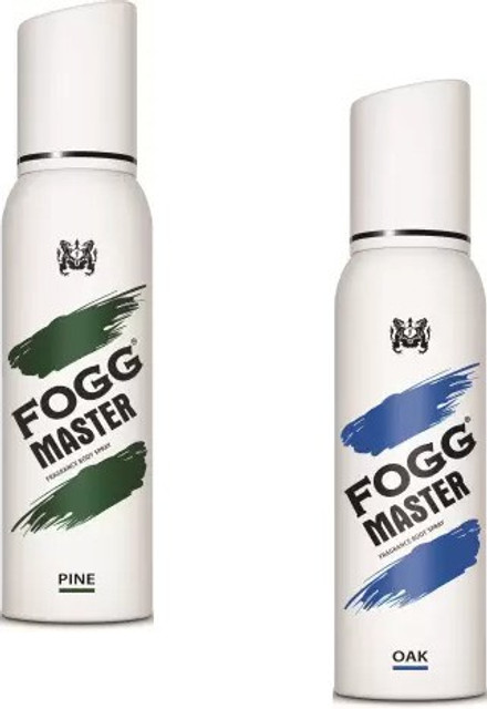 FOGG Master (1 PINE OAK) 120ml each PO-01 Perfume Body Spray For  Men