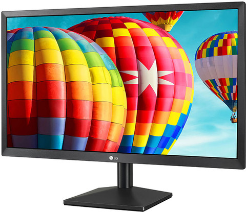 LG MK430 cm (22 inch) Full HD LED Backlit IPS Panel with HDMI,  DVI,VGA, Audio-IN Ports, Inbuilt Speaker Monitor (22MK430H)