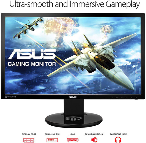 ASUS パソコン用 24型LED液晶）144Hz駆動 VG248QE-J（フルHD ASUS 日曜日まで値下げ LCDモニター本体144hz 24インチ VG248 ディスプレイ・モニター本体