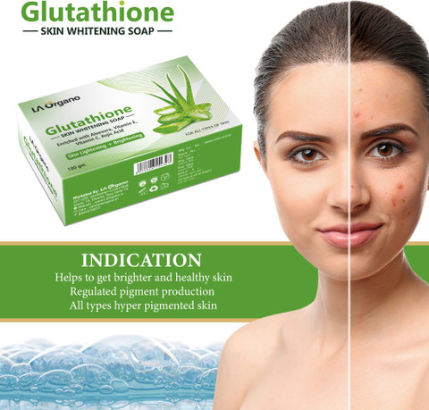 the best glutathione tablets for skin whitening Gluta White Advanced Glutathione Skin Whitening Soap – 135g – Gluta White  Product main image 0
