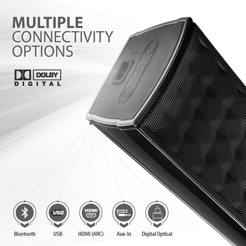 Blaupunkt Best Sound Bar With Hdmi Arc Buy Blaupunkt SBWL-03 With