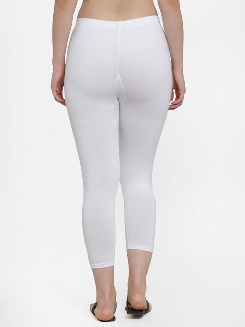 DRAXSTAR Capry Women White, Black Capri - Buy DRAXSTAR Capry Women