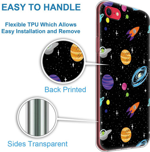 Flipkart SmartBuy Back Cover for Apple Iphone SE 2020, APPLE