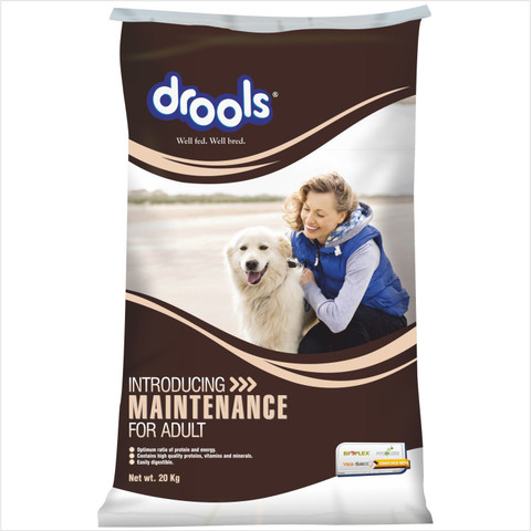 Pet Food Drools 20kg Drools Maintenance Chicken 20 Kg Dry Adult