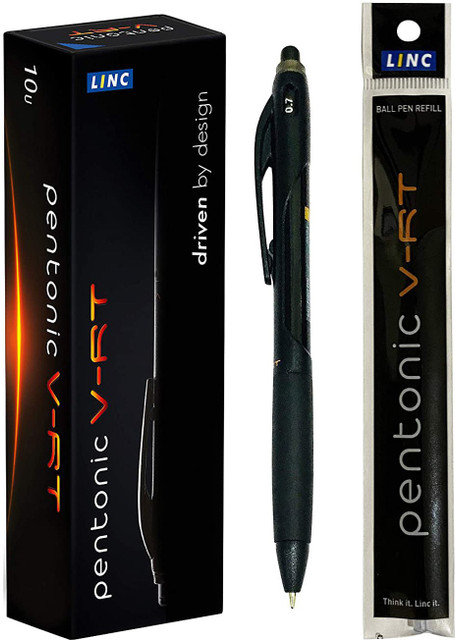 Pentonic V-RT Blue Ball Point Pen With Blue V-RT Refill Ball Pen