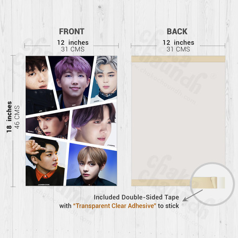 BTS posters for room - Set of 2 - BTS V posters - BTS Posters for