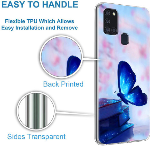 Amazon Samsung A21s Clear View Cover Buy Mirror Smart View Case - Main Image