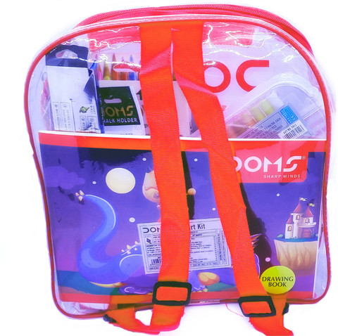 DOMS Smart Kit school accessories Transparent
