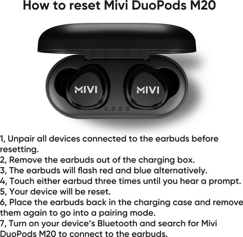 Mivi DuoPods M20 True Wireless Bluetooth
