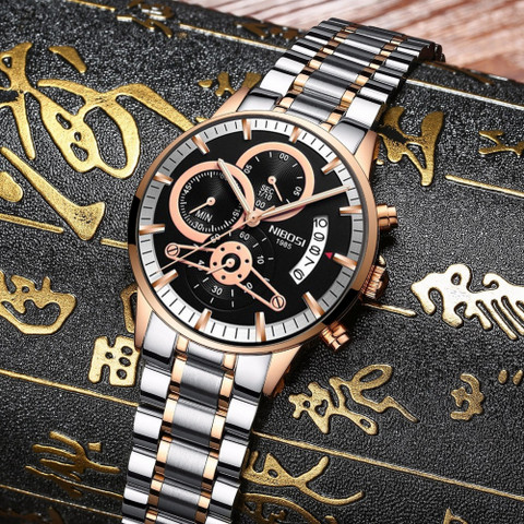 NIBOSI Analog Watch For Men
