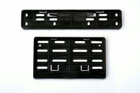 spaziogold Bike Number Plate frame for All scooty combo pack ( 2