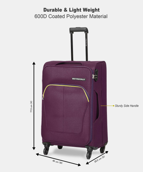METRONAUT Supreme Check-in Suitcase Wheels 30 inch Purple