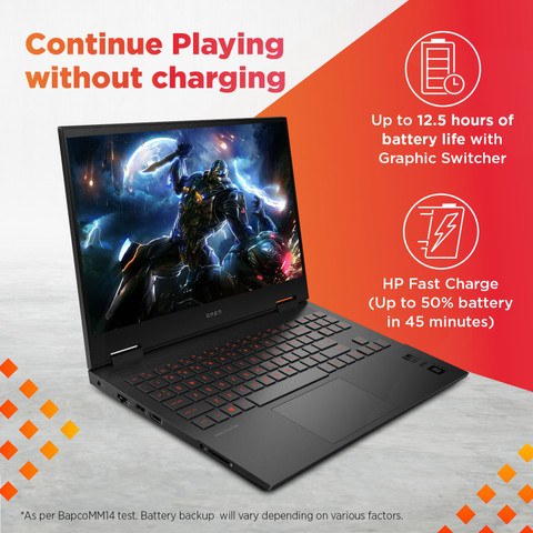 HP Omen Intel Core i7 10th Gen 10750H - (16 GB/512 GB SSD/Windows