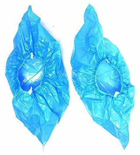 Meron Plastic Disposable Shoe Cover Hygienic Boot Cover for