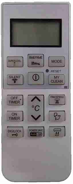 Akshita HITACHI Inverter 168 Ac Remote Control (Check Image with