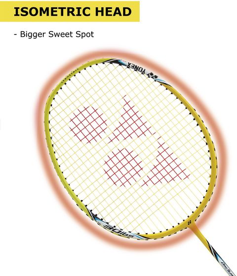 Yonex Arc Saber Light 10i Yellow Strung Badminton Racquet (Weight