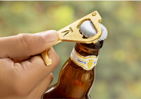 Vaya SafeTouch Multipurpose Safety Key Anti-Microbial Brass Hand