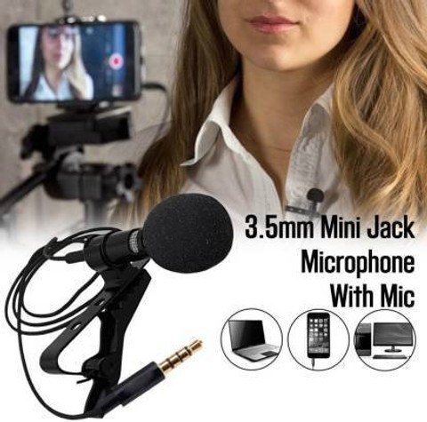 ATARC Clip Microphone For Collar Mike for Voice
