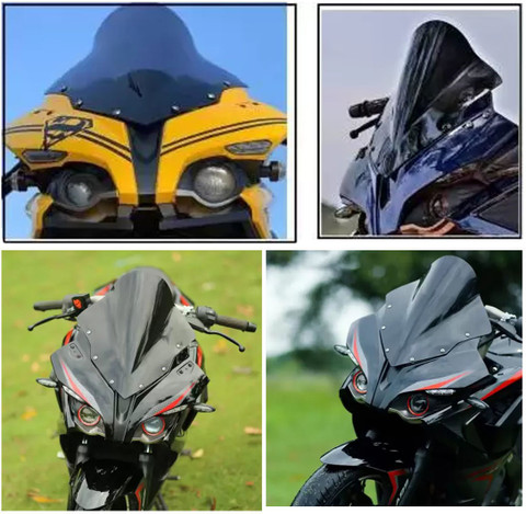 Bubble Visor Rs 200 Visor Price RS 457 Double Bubble Windscreen