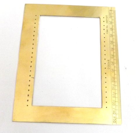 Flipkart.com | RINM Patwari Brass Area Comb Scale with 1/4000 Scaling ...