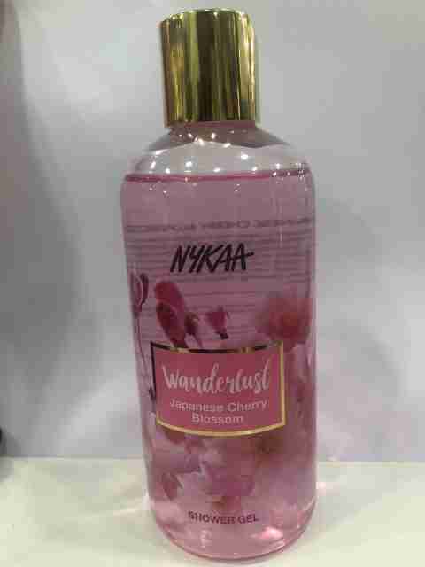 Blossom Shower Gel Nykaa Wanderlust Japanese Cherry Blossom Review