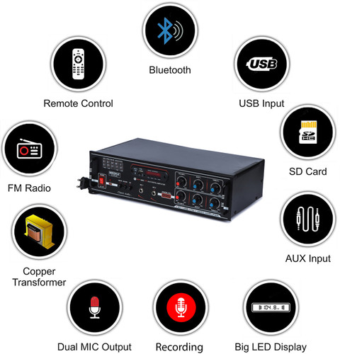 MEDHA D.J. PLUS M.NO.-995 High Quality Transistor 4Channel Stereo
