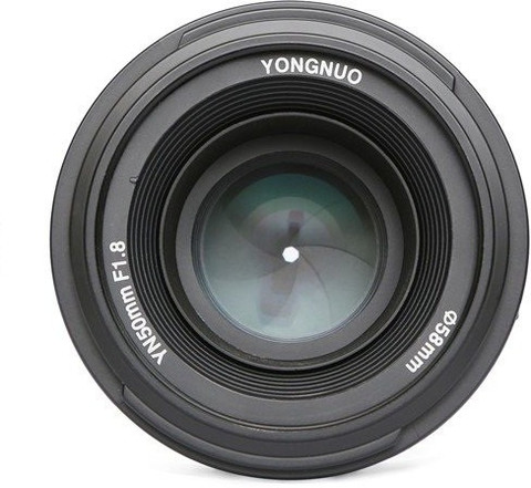 YONGNUO 50mm f/1.8 レンズ YONGNUO 50mm F1.8 標準レンズ 美品