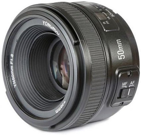 Yongnuo 50mm f/1.8 for Nikon Wide-angle Prime Lens - Yongnuo