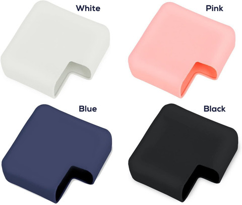 J Front Back Case for Compatible with MacBook Adapter Charger Protective  Cover|Adapter is not Included