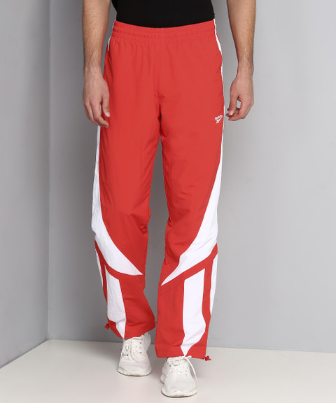 REEBOK CLASSICS Colorblock Men Red Track Pants Buy REEBOK
