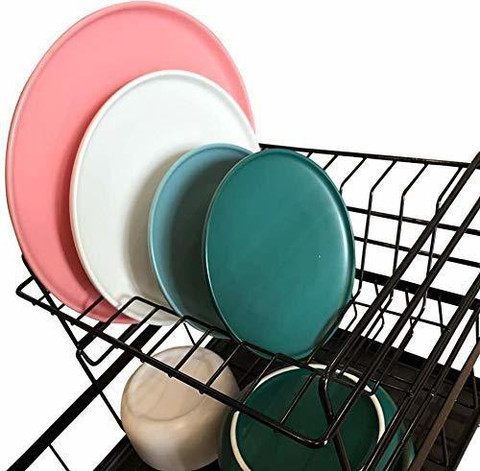 Cup Hay Draining Board HomeCloud Dish Drainer Kitchen Rack Steel