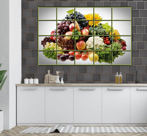 kitchen wallpaper fruit