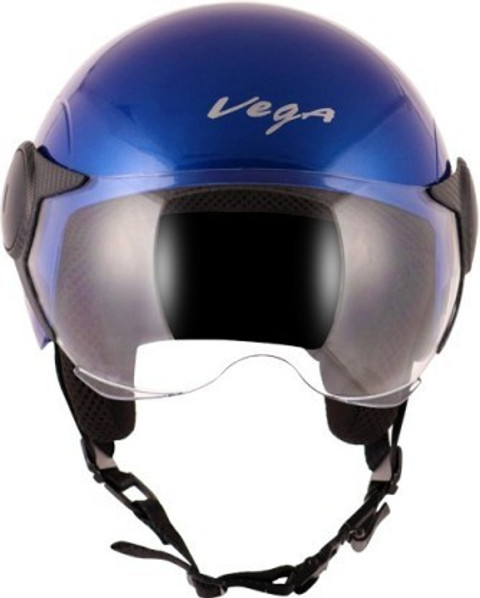 VEGA Atom Glossy Blue Helmet-M Motorbike Helmet Buy VEGA Atom