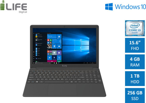 LifeDigital Zed Intel Core i3 5th Gen 5005U (4 GB/1 TB HDD/256