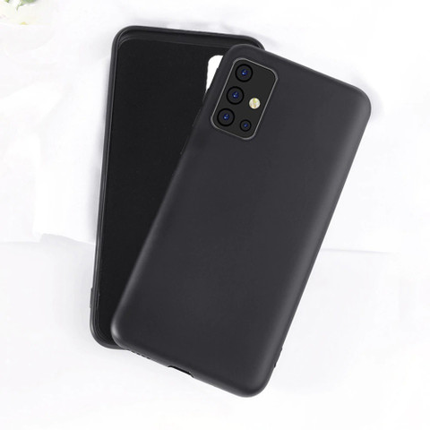 CASE CREATION Back Cover for New Samsung Galaxy A71 (2020) Luxurious OG  Series Slim Silicone Case - Main Image